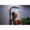 kpl prysznicowy 210/340 1jet EcoSmart z termostatem ShowerSelect Comfort Brąz Szczotkowany Raindance Alive Q HANSGROHE 24581140