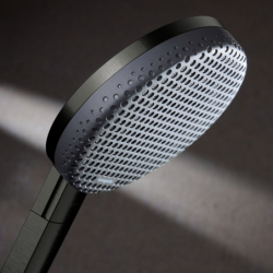 kpl prysznicowy 210/340 1jet EcoSmart z termo. ShowerSelect Comfort Czarny Chrom brushed Raindance Alive Q HANSGROHE 24581340