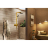 kpl prysznicowy 210/340 2jet z termostatem ShowerSelect Comfort Złoty Optyczny Polerowany Raindance Alive Q HANSGROHE 24590990