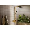 kpl prysznicowy 210/340 2jet z termostatem ShowerSelect Comfort Złoty Optyczny Polerowany Raindance Alive Q HANSGROHE 24590990