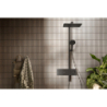 kpl prysznicowy 210/340 2jet EcoSmart z termo. ShowerSelect Comfort Czarny Chrom brushed Raindance Alive Q HANSGROHE 24591340
