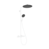 Komplet prysznicowy 300 1jet EcoSmart z termostatem Ecostat Element Biały Matowy Raindance Alive S Puro HANSGROHE 24593700