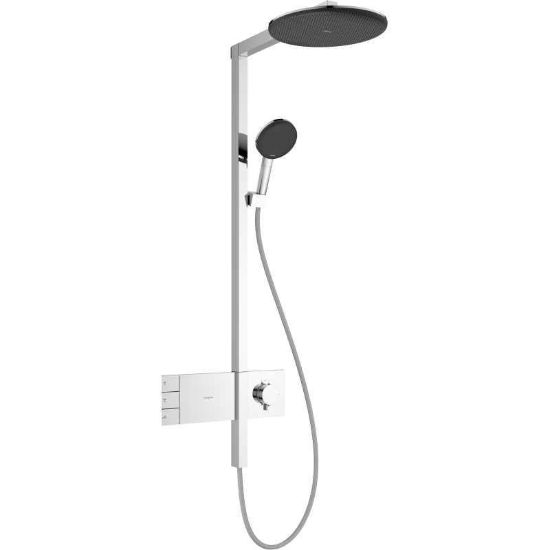 Komplet prysznicowy 300 2jet z termostatem ShowerSelect Comfort Chrom Raindance Alive S HANSGROHE 24595000
