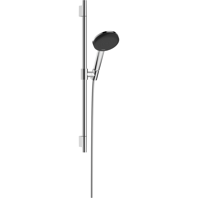 Zestaw prysznicowy 125 3jet EcoSmart z drążkiem Unica S Puro 65 cm Chrom Raindance Alive Select S HANSGROHE 24602000