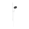 Zestaw prysznicowy 125 3jet EcoSmart z drążkiem Unica S Puro 65 cm Biały Matowy Raindance Alive Select S HANSGROHE 24602700