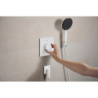 Punktowy Set prysznic 125 3jet EcoSmart z wężem Designflex 160 cm Biały mat Raindance Alive Select S HANSGROHE 24611700