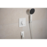 Punktowy Set prysznic 125 3jet EcoSmart z wężem Designflex 160 cm Biały mat Raindance Alive Select S HANSGROHE 24611700