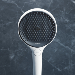 Główka prysznicowa 130 3jet EcoSmart+ Biały Matowy Rainfinity HANSGROHE 26862700