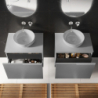 SZAFKA GLAM 70 1S+1S STONE MATT PDW ELITA 168383 / RE010700167040