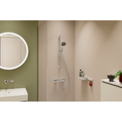 Zestaw prysznicowy 95 1jet EcoSmart z drążkiem 65 cm Chrom Activera S HANSGROHE 28041000