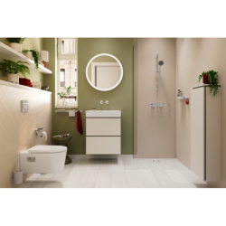 Zestaw prysznicowy 95 1jet EcoSmart z drążkiem 65 cm Chrom Activera S HANSGROHE 28041000