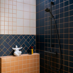 Zestaw prysznicowy 95 1jet EcoSmart z drążkiem 90 cm Czarny Matowy Activera S HANSGROHE 28042670
