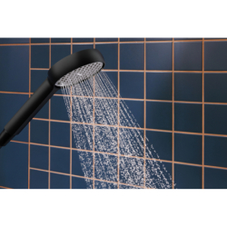 Zestaw prysznicowy 95 2jet EcoSmart+ z drążkiem 65 cm Czarny Matowy Activera Select S HANSGROHE 28045670