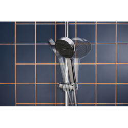 Zestaw prysznicowy 95 2jet EcoSmart z drążkiem 90 cm Chrom Activera Select S HANSGROHE 28046000