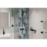 Zestaw prysznicowy 95 2jet EcoSmart z drążkiem 90 cm Czarny Matowy Activera Select S HANSGROHE 28046670