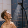 Zestaw prysznicowy 95 2jet EcoSmart z drążkiem Varia 72 cm Czarny Matowy Activera Select S HANSGROHE 28048670