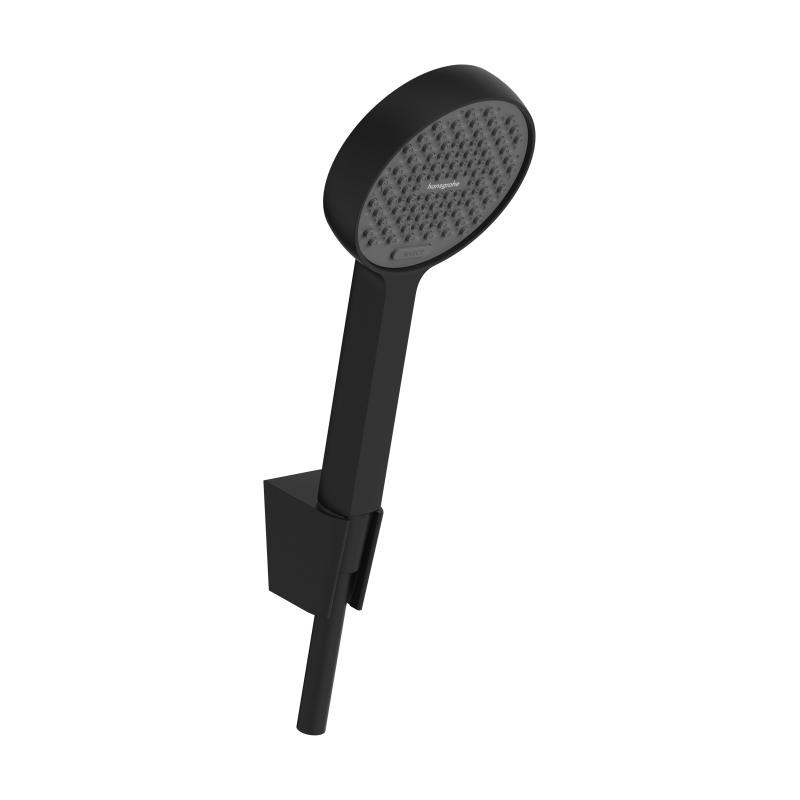 Punktowy zestaw prysznicowy 95 2jet EcoSmart z wężem 160 cm Czarny Matowy Activera Select S HANSGROHE 28054670