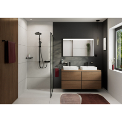 Komplet prysznicowy 240 1jet EcoSmart Reno Varia Czarny Matowy Activera S HANSGROHE 28074670