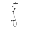 Komplet prysznicowy 240 1jet EcoSmart z termostatem Ecostat Fine Varia Czarny Matowy Activera S HANSGROHE 28078670