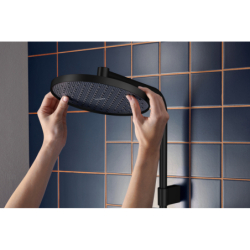 Komplet prysznicowy 240 1jet EcoSmart+ z termostatem Ecostat Fine Varia Czarny Matowy Activera S HANSGROHE 28083670