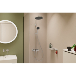 Komplet prysznicowy 240 1jet EcoSmart z baterią jednouchwytową Varia Chrom Activera S HANSGROHE 28875000