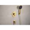 Przyłącze węża z zaworem zwrotnym, okrągłe Złoty Optyczny Polerowany FixFit Fine S HANSGROHE 28882990