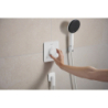 Przyłącze węża z zaworem zwrotnym, softsquare Biały Matowy FixFit Fine Q HANSGROHE 28884700