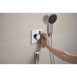Uchwyt prysznicowy Chrom Porter Fine HANSGROHE 28885000
