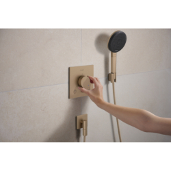 Uchwyt prysznicowy Brąz Szczotkowany Porter Fine HANSGROHE 28885140