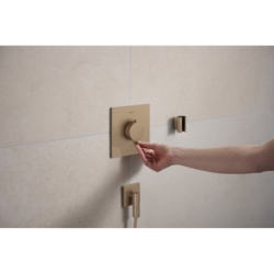 Uchwyt prysznicowy Brąz Szczotkowany Porter Fine HANSGROHE 28885140