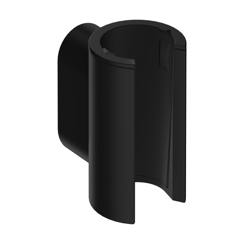 Uchwyt prysznicowy Czarny Matowy Porter Fine HANSGROHE 28885670