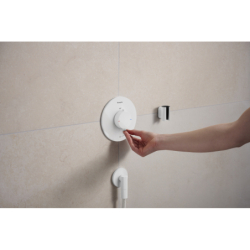 Uchwyt prysznicowy Biały Matowy Porter Fine HANSGROHE 28885700