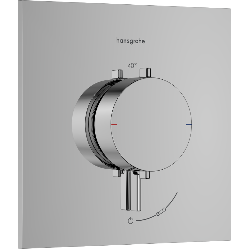 Bateria termostatyczna do 1 odbiornika, podtynkowa Chrom Ecostat Comfort E HANSGROHE 33710000