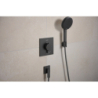Bateria termostatyczna do 1 odbiornika, podtynkowa Czarny Chrom Szczotkowany Ecostat Comfort E HANSGROHE 33710340