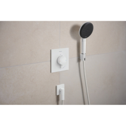 Bateria termostatyczna do 1 odbiornika, podtynkowa Biały Matowy Ecostat Comfort E HANSGROHE 33710700