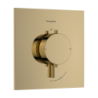 Bateria termostatyczna do 1 odbiornika, podtynkowa Złoty Optyczny Polerowany Ecostat Comfort E HANSGROHE 33710990