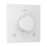 Bateria termostatyczna do 2 odbiorników, podtynkowa Biały Matowy Ecostat Comfort E HANSGROHE 33711700