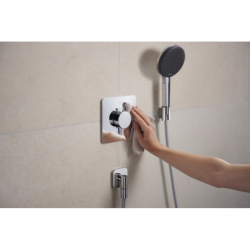Bateria termostatyczna do 1 odbiornika, podtynkowa Chrom Ecostat Comfort Q HANSGROHE 33712000