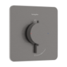 Bateria termostatyczna do 1 odbiornika, podtynkowa Czarny Chrom Szczotkowany Ecostat Comfort Q HANSGROHE 33712340