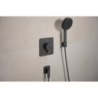 Bateria termostatyczna do 1 odbiornika, podtynkowa Czarny Chrom Szczotkowany Ecostat Comfort Q HANSGROHE 33712340