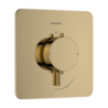 Bateria termostatyczna do 1 odbiornika, podtynkowa Złoty Optyczny Polerowany Ecostat Comfort Q HANSGROHE 33712990