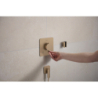 Bateria termostatyczna do 2 odbiorników, podtynkowa Brąz Szczotkowany Ecostat Comfort Q HANSGROHE 33713140
