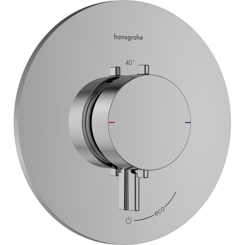 Bateria termostatyczna do 1 odbiornika, podtynkowa Chrom Ecostat Comfort S HANSGROHE 33714000