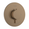 Bateria termostatyczna do 1 odbiornika, podtynkowa Brąz Szczotkowany Ecostat Comfort S HANSGROHE 33714140