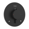 Bateria termostatyczna do 2 odbiorników, podtynkowa Czarny Matowy Ecostat Comfort S HANSGROHE 33715670