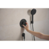 Bateria termostatyczna do 2 odbiorników, podtynkowa Czarny Matowy Ecostat Comfort S HANSGROHE 33715670