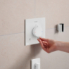 Bateria termostatyczna do 2 odbiorników, podtynkowa Biały Matowy Ecostat Comfort E HANSGROHE 33716700