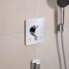 Bateria termostatyczna do 2 odbiorników, podtynkowa Chrom Ecostat Comfort Q HANSGROHE 33717000