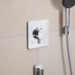Bateria termostatyczna do 2 odbiorników, podtynkowa Chrom Ecostat Comfort Q HANSGROHE 33717000