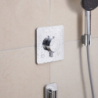 Bateria termostatyczna do 2 odbiorników, podtynkowa Chrom Ecostat Comfort Q HANSGROHE 33717000